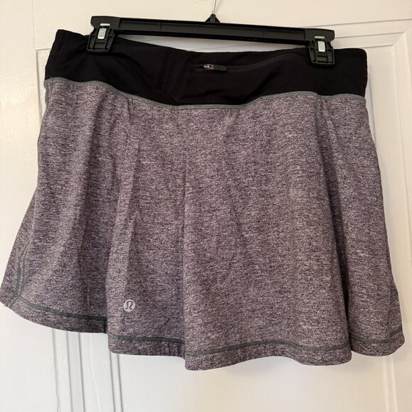 Pace Rival Mid-Rise Skirt *Long ColourHeather Lux Multi Black/Black - Picture 3 of 3